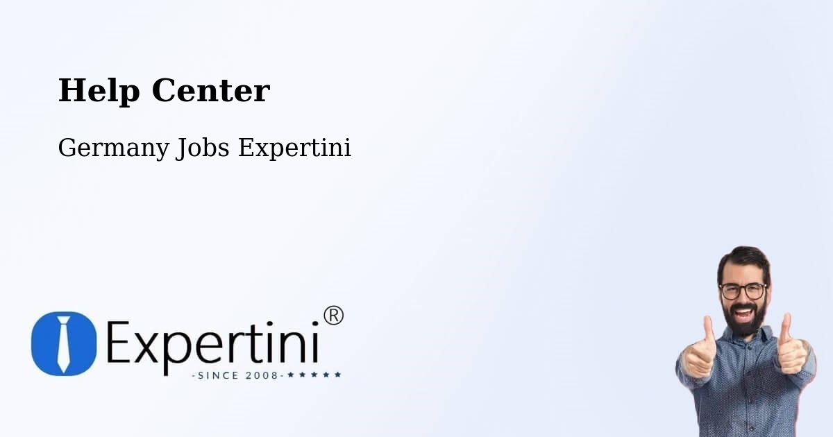 Help Center – Soltau - Germany Jobs Expertini