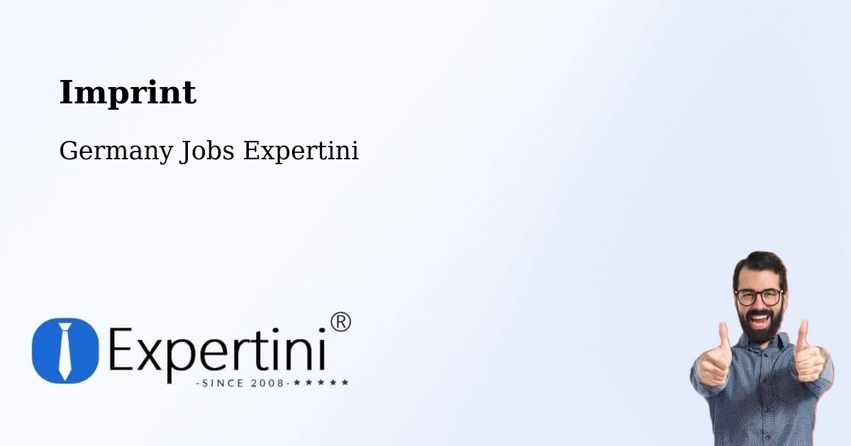 Imprint – Soltau - Germany Jobs Expertini